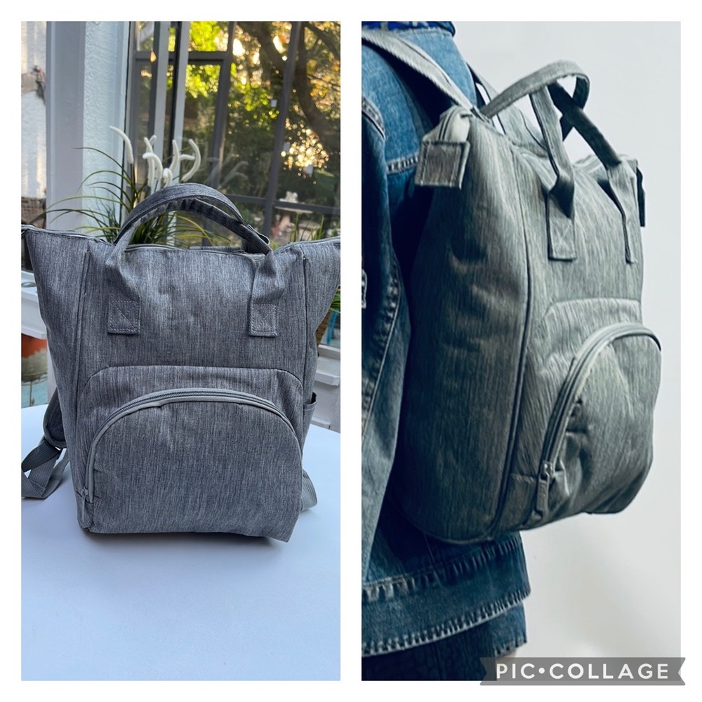 Gray Backpack